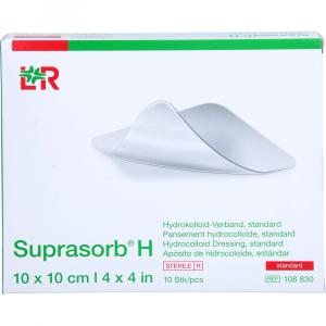 SUPRASORB H Hydrokoll.Verb.standard 10x10 cm
