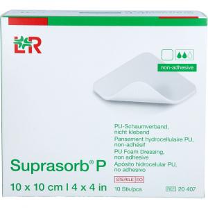 SUPRASORB P PU-Schaumv.nicht klebend 10x10 cm