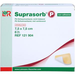 SUPRASORB P PU-Schaumv.nicht klebend 7,5x7,5 cm