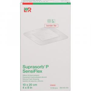 SUPRASORB P SensiFlex border lite 10x20cm