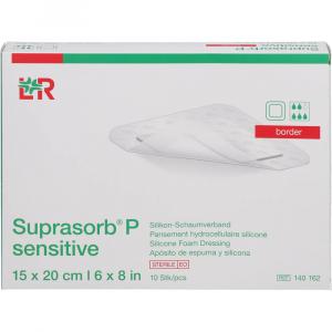 SUPRASORB P sensitive PU-Schaumv.border 15x20cm