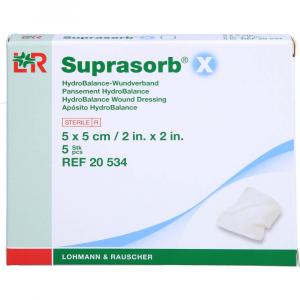 SUPRASORB X HydroBalance Wundverb.5x5 cm