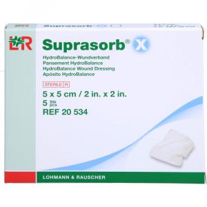 SUPRASORB X HydroBalance Wundverb.5x5 cm