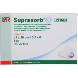 SUPRASORB X+PHMB HydroBalance Wundverb.14x20 cm
