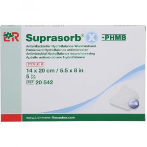 SUPRASORB X+PHMB HydroBalance Wundverb.14x20 cm