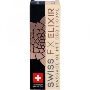 SWISS FX Elixir CBD Massage-Öl