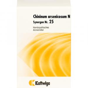 SYNERGON KOMPLEX 25 Chininum arsenicosum N Tabl.