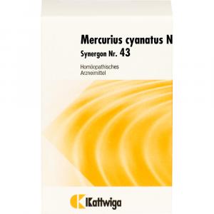 SYNERGON KOMPLEX 43 Mercurius cyanatus N Tabletten