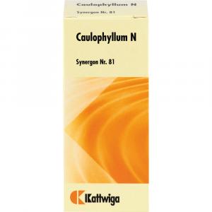 SYNERGON KOMPLEX 81 Caulophyllum N Tropfen