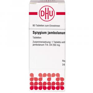 SYZYGIUM JAMBOLANUM D 4 Tabletten
