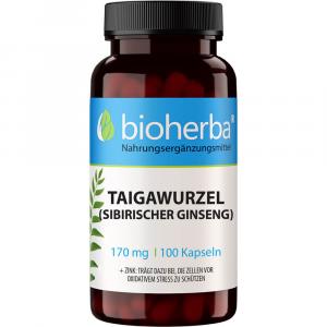TAIGAWURZEL SIBIRISCHER Ginseng 170 mg Kapseln