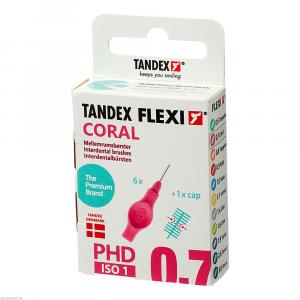TANDEX FLEXI Interdentalb.PHD 0.7/ISO 1 coral