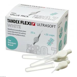 TANDEX FLEXI UltraSoft Bürste PHD 0.8/ISO 1 weiß