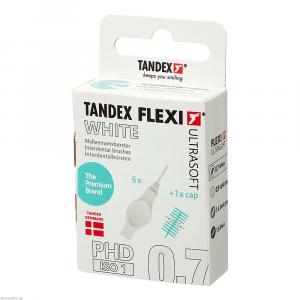 TANDEX FLEXI UltraSoft Bürste PHD 0.8/ISO 1 weiß
