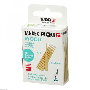 TANDEX PICKI Zahnstocher Holz dreieckig