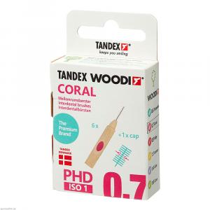 TANDEX WOODI Interdentalb.PHD 0.7/ISO 1 coral