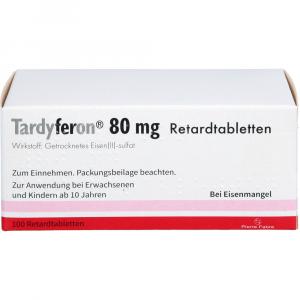 TARDYFERON Depot-Eisen(II)-sulfat 80 mg Retardtab.