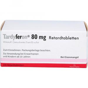TARDYFERON Depot-Eisen(II)-sulfat 80 mg Retardtab.