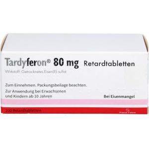 TARDYFERON Depot-Eisen(II)-sulfat 80 mg Retardtab.