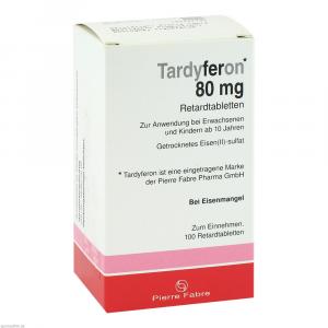 TARDYFERON Depot-Eisen(II)-sulfat 80 mg Retardtab.