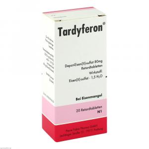 TARDYFERON Depot-Eisen(II)-sulfat 80 mg Retardtab.