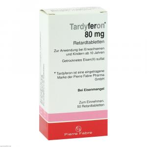 TARDYFERON Depot-Eisen(II)-sulfat 80 mg Retardtab.