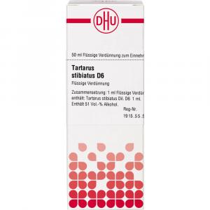 TARTARUS STIBIATUS D 6 Dilution