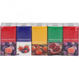 TASCHENTÜCHER Motiv Vitamine