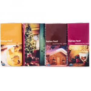 TASCHENTÜCHER Motiv Weihnachten
