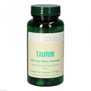 TAURIN 500 mg Bios Kapseln