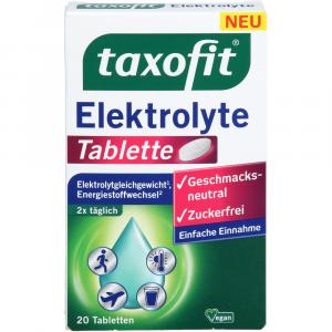 TAXOFIT Elektrolyte Tabletten