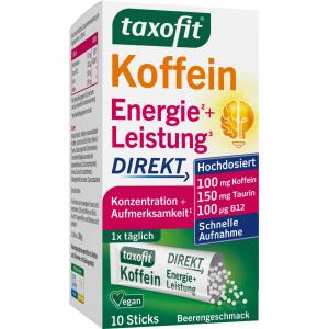 TAXOFIT Koffein B12 Energie Direkt Granulat