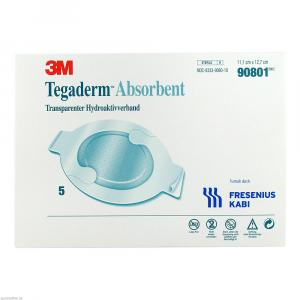 TEGADERM Absorbent FK Ver.oval 11,1x12,7 cm 90801