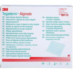 TEGADERM Alginate Kompressen 10x10 cm 90112