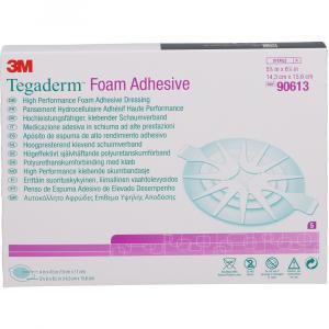 TEGADERM Foam Adhesive 14,3x15,6 cm oval 90613 TEGADERM Foam Adhesive 14,3x15,6 cm oval 90613