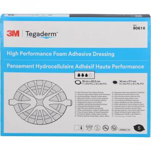 TEGADERM Foam Adhesive FK 19x22,2 cm oval 90616
