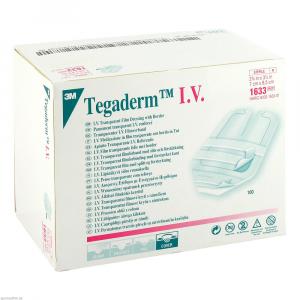 TEGADERM I.V. Kan.-u.Kath.Fix.7x8,5cm tran.1633