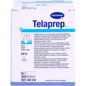 TELAPREP Präpariertupfer Gr.1 klein unsteril