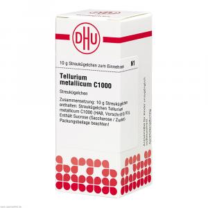 TELLURIUM metallicum C 1000 Globuli Ind.Fert.