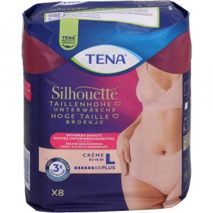 TENA SILHOUETTE Plus L creme Inkontinenz Pants
