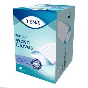 TENA WASH Glove with plastic Lining