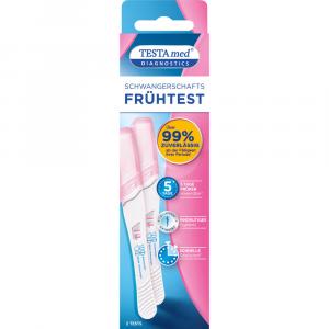 TESTAMED Schwangerschafts Frühtest Teststreifen