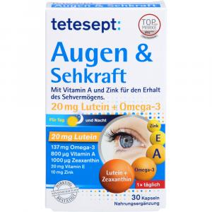 TETESEPT Augen & Sehkraft Kapseln
