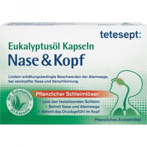 TETESEPT Eukalyptusöl Kapseln Nase & Kopf