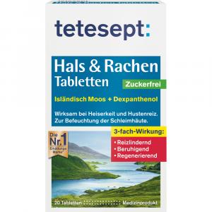 TETESEPT Hals & Rachen Tabletten zuckerfrei