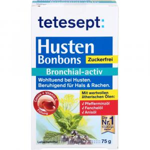 TETESEPT Husten Bonbons Bronchial-activ zuckerfrei