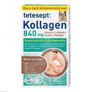 TETESEPT Kollagen 840 mg Filmtabletten