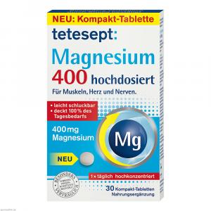 TETESEPT Magnesium 400 hochdosiert Tabletten