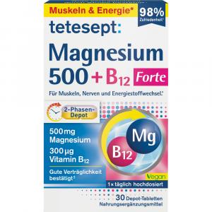 TETESEPT Magnesium 500+B12 300 μg Tabletten
