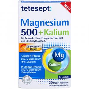 TETESEPT Magnesium 500+Kalium Tabletten
